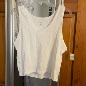 NWT Relaxed Fit White Tank